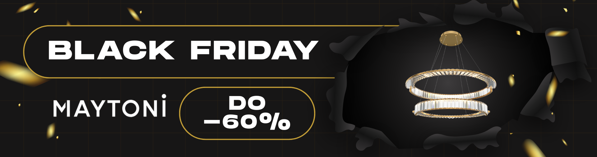 Nawet -60% na wybrane produkty Maytoni